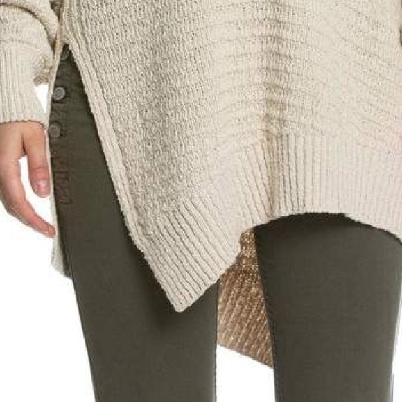 Elan cotton asymmetrical sweater - Picture 3 of 3